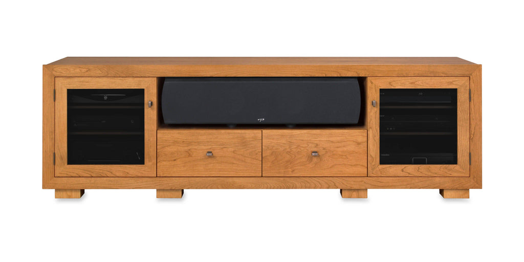 Haven solid wood media console